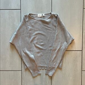 Light Beige Women's Crew Neck Sweater